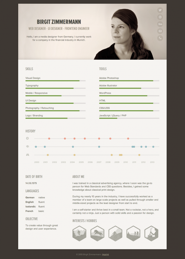 Birgit Zimmermann - Web Designer from Munich