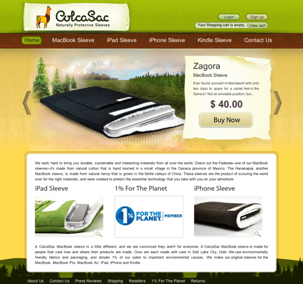 The ColcaSac MacBook Sleeve