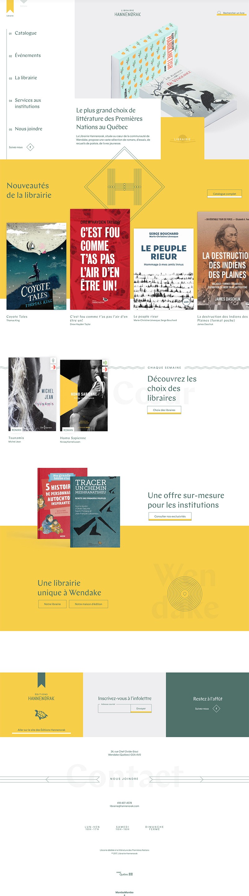 Librairie Hannenorak