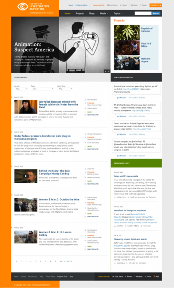 Center for investigative reporting