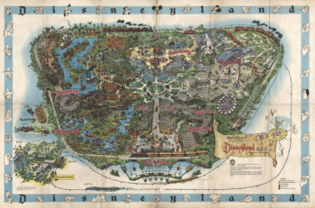 Disneyland Map