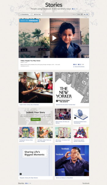 Facebook Stories - People using Facebook in extraordinary ways