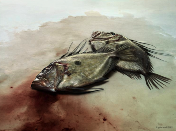 Giles Revell - Port Magazine Fish serie