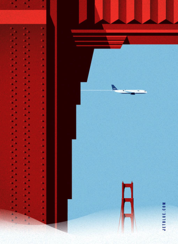 JetBlue Pitch Posters