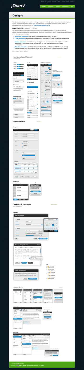 JQuery Mobile