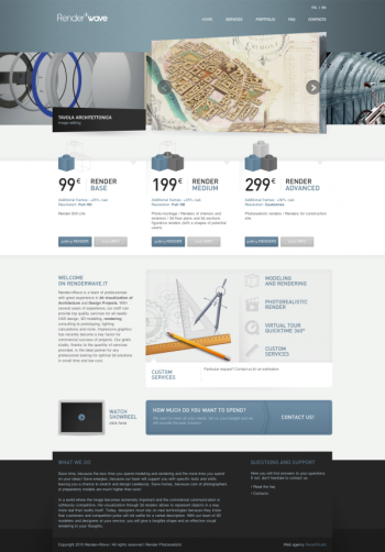 RenderWave | Realizzazione Render 3d | Rendering archittettonici | Valutazione impatto ambientale