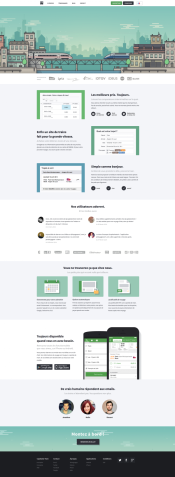 Réservation et achat de billets de train - Capitaine Train