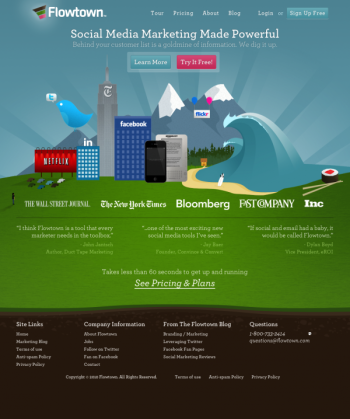 Social Media Marketing Made Powerful - Flowtown