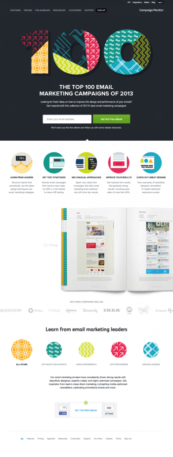 The top 100 email marketing campaigns of 2013 - Campaign Monitor