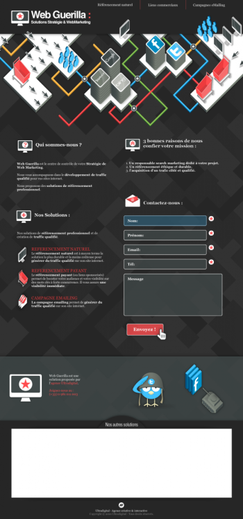 Web Guerilla - Solution Professionnelle de référencement naturel - campagne publicitaire et campagne emailing