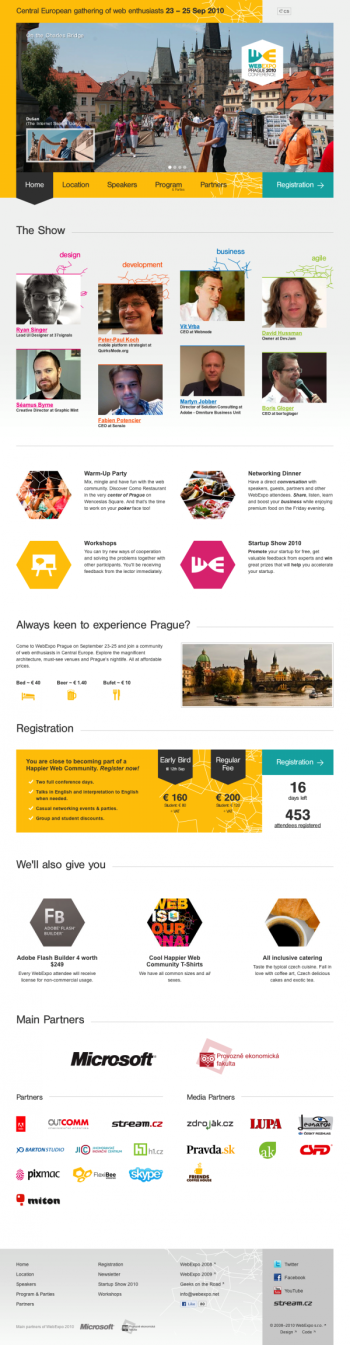 WebExpo Prague 2010 Conference